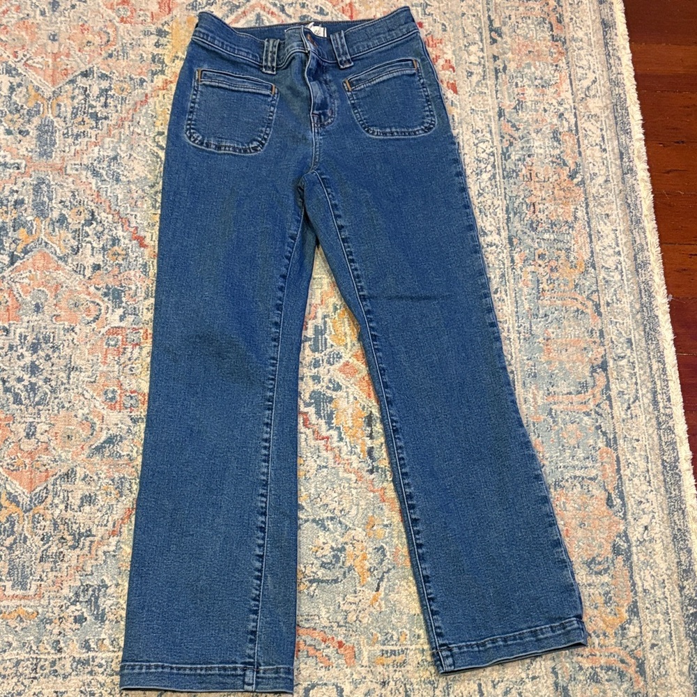 Madewell Women's Straight Leg Blue Jeans